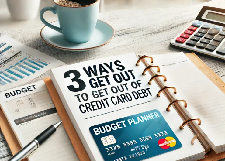 3 Ways to Get Out of Your Credit Card Debt Today.